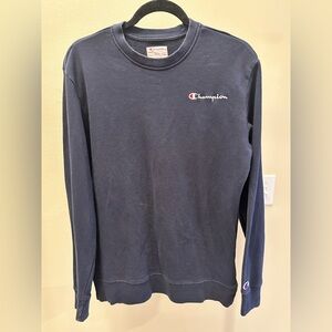 Champion Dark Blue Crewneck Sweatshirt